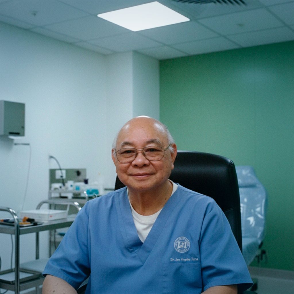 Fotografía del Dr. Jesús Pangtay Tea